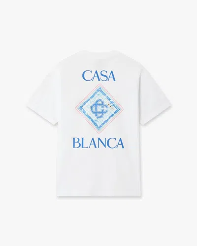 Casablanca Paris White Pool Short Sleeve T-shirt