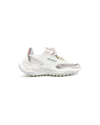 Casablanca Paris Women's Atlantis White & Chrome Sneaker In White