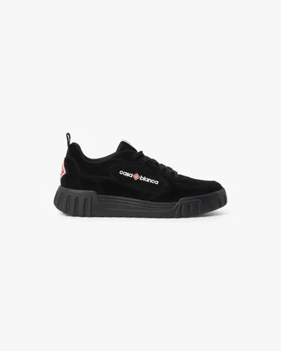 Casablanca Paris Women's Black Court Sneaker