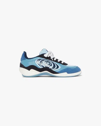 Casablanca Paris Women's Blue Squash Indoor Sneaker