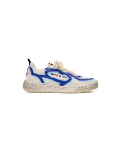 CASABLANCA PARIS WOMEN'S COURT BLUE FADE SNEAKER