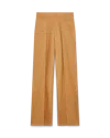 Casablanca Paris Wool Pleated Chinos In Brown