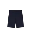 Casablanca Paris Wool Tailored Shorts In Blue