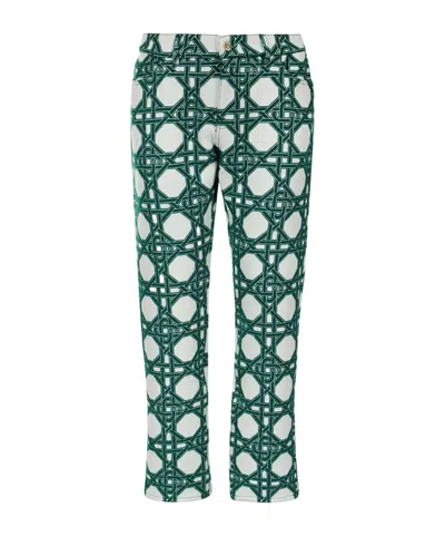 CASABLANCA PATTERN CASUAL PANTS