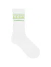 Casablanca Patterned Socks In White