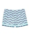 Casablanca Patterned Swimming Trunks In Multi-color