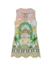 Casablanca Paysage Ideal Graphic-print Minidress