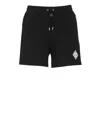 Casablanca Pearl Diamond Cc Patch Sweatshorts In Pearl Diamond Patch