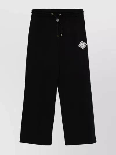 Casablanca Pearl Diamond Cc Patch Open Hem Jogger
