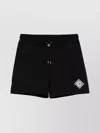 Casablanca Pearl Diamond Cc Patch Sweatshorts