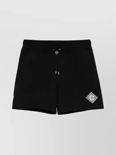 CASABLANCA PEARL DIAMOND CC PATCH SWEATSHORTS