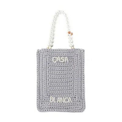 Casablanca Pearl Mini Shopping Bag