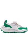 Casablanca Atlantis Perforated Lace-up Sneakers In White