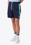 Casablanca Relaxed Fit Activewear Shorts In Navy