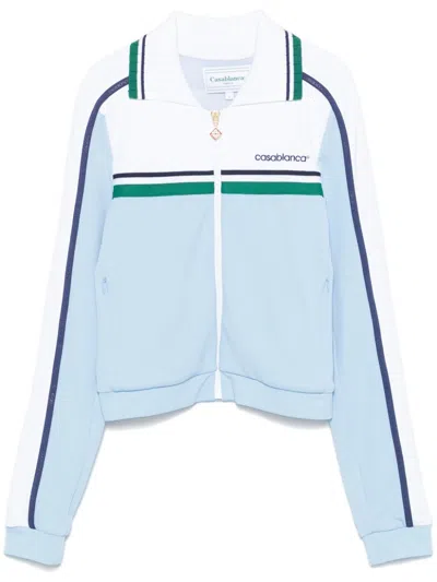 CASABLANCA PIQUÉ TRACK JACKET