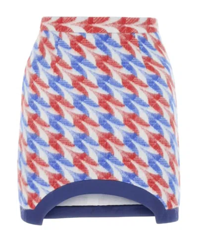 CASABLANCA PLAID SKIRT