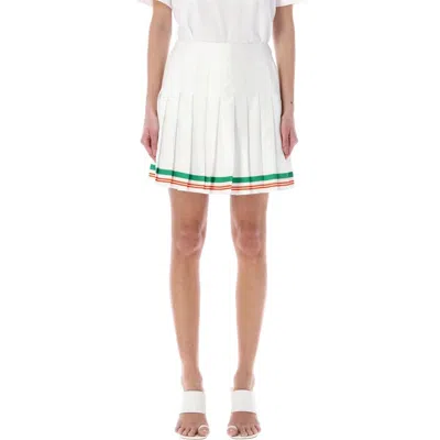 Casablanca Pleated Skirt