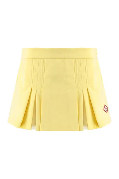 CASABLANCA CASABLANCA PLEATED SKIRT