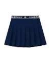 Casablanca Pleated Skirt In Blue