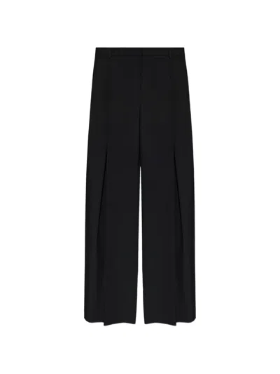 Casablanca Pleated Trousers In Black