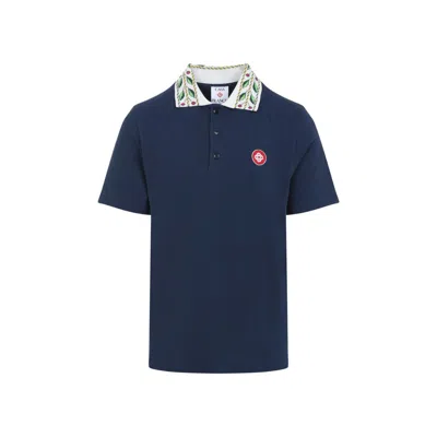Casablanca Polo In Blue