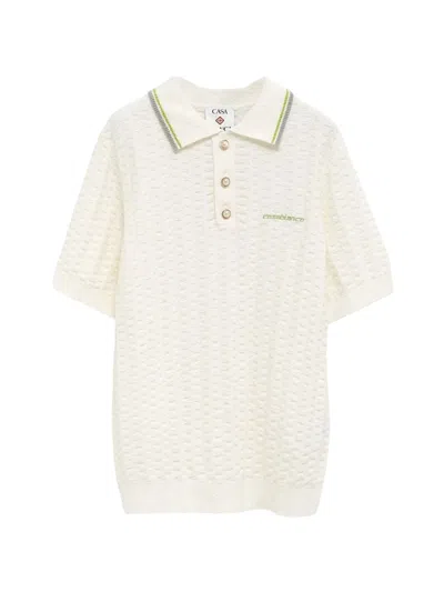 Casablanca Mini Short Sleeve T-shirt For Men In White