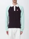 Casablanca Colourblock Polo Shirt In Multi