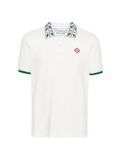 Casablanca Rib Boucle Polo In Undefined