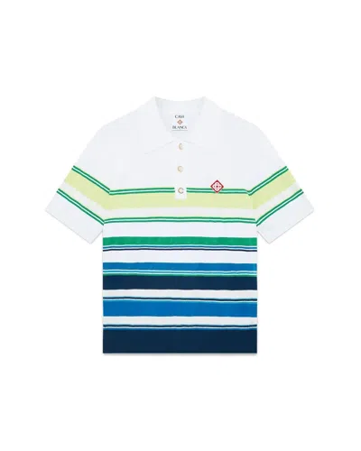 Casablanca Polo Viscose Blend In Neutral
