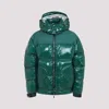 Casablanca Quilted Down-feather Jacket With Glossy Finish In Multi