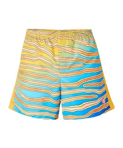 Casablanca Print Swim Shorts In Angel Day