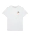 Casablanca Graphic Print Crew Neck Short Sleeve In White