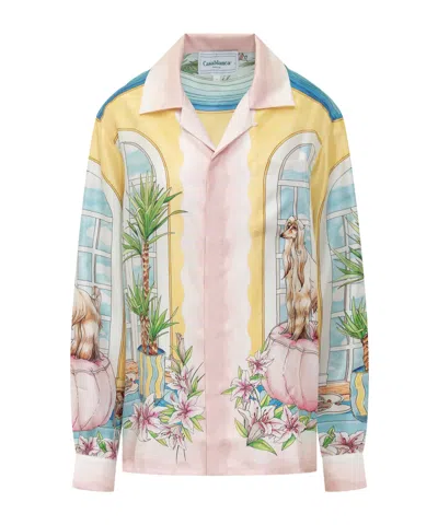 CASABLANCA CASABLANCA PRINTED HALL SHIRT