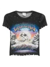 Casablanca Printed Mesh T-shirt In Multicolour