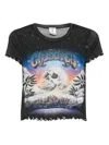 Casablanca Printed Mesh T-shirt In Multicolour