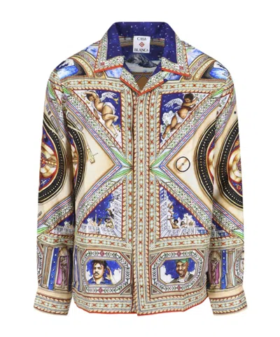 Casablanca Printed Relaxed Shirt In Multi