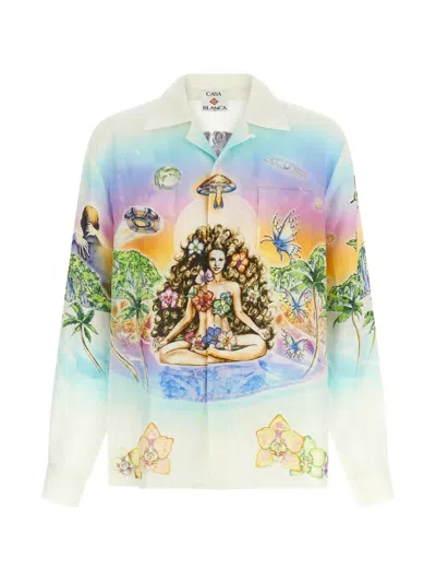 Casablanca Printed Shirt In Multi