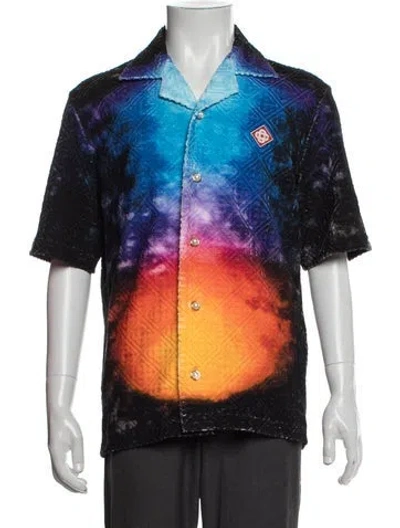 Pre-owned Casablanca Printed Short Sleeve Shirt W/ Tags In Multi