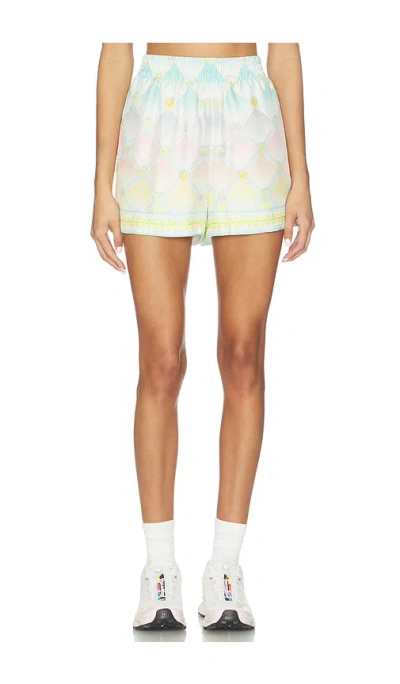 Casablanca Printed Short In Multi