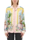 Casablanca Ladies Apartement Dans Les Airs Printed Shirt
