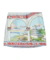 Casablanca Women Le Passage Miniskirt In Multicolor