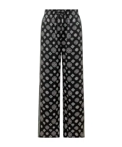 CASABLANCA PRINTED STRIPE TROUSERS