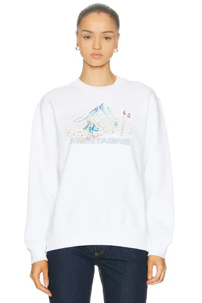 CASABLANCA PRINTED SWEATSHIRT