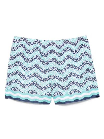 CASABLANCA PRINTED SWIM SHORTS