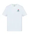 Casablanca Mountains Waves Print T-shirt In White