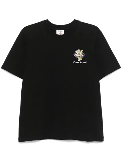 CASABLANCA PRINTED T-SHIRT