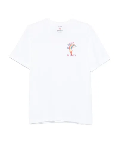CASABLANCA CASABLANCA NATURE'S TEACHER T-SHIRT