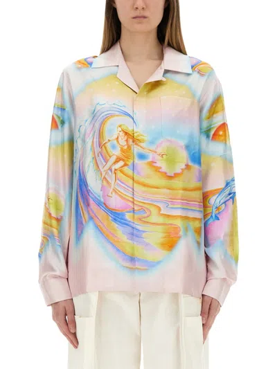 CASABLANCA CASABLANCA "PSYCHEDELIC NIRVANA" SHIRT