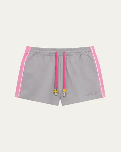 Casablanca Punto Side-stripe Jogging Shorts In Multi