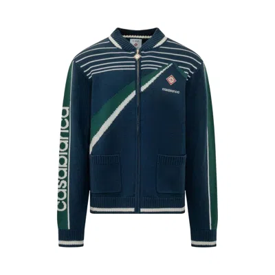 Pre-owned Casablanca Pyramid Jacquard Jacket 'black' | Men's Size S